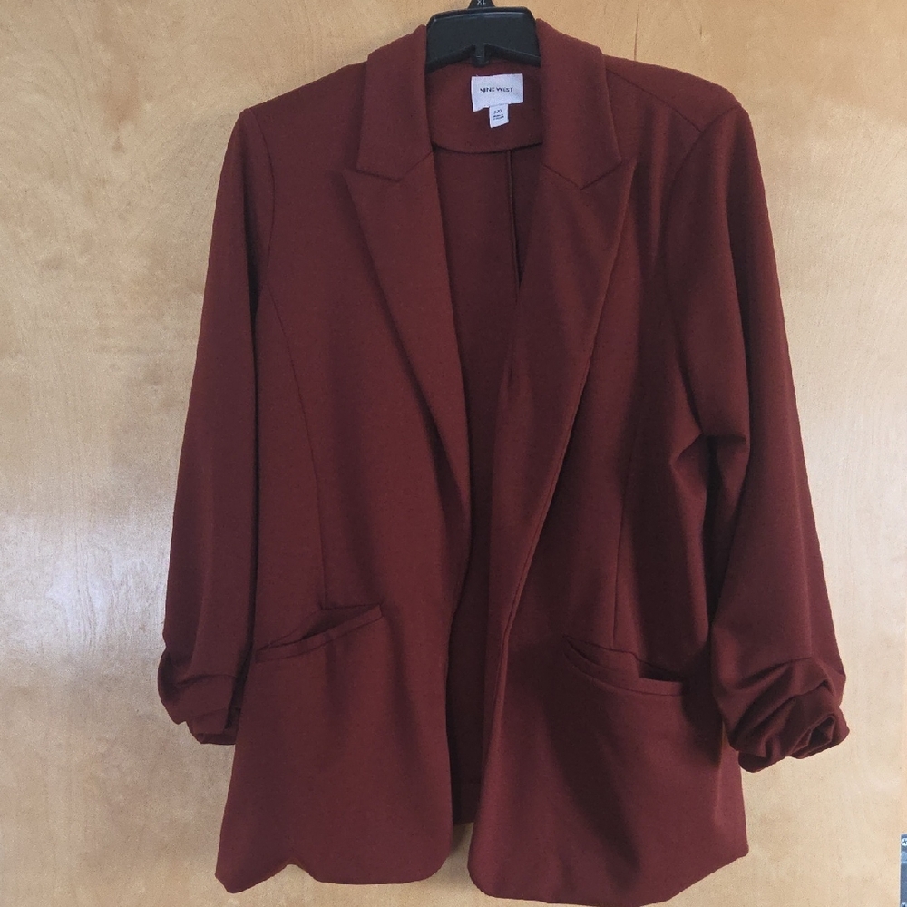 Nine West Rust Blazer